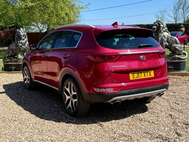 Kia Sportage 2017 1.6 T-gdi Gt-line Suv Dct Awd Euro EJ17XTX Red #3