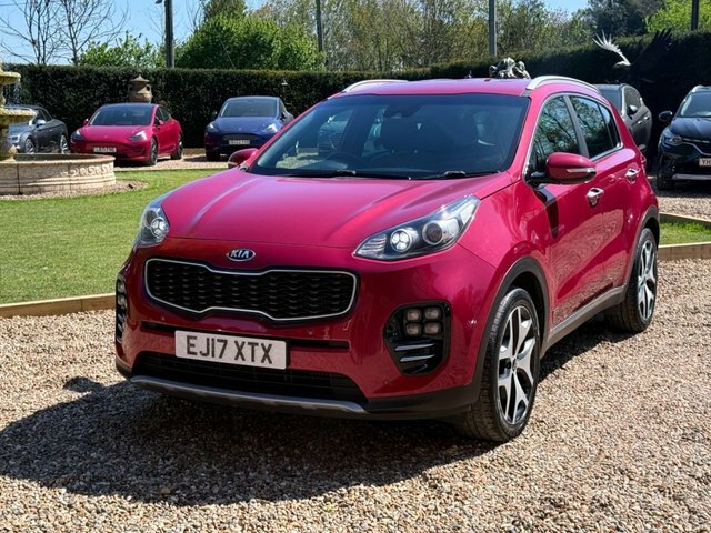 Kia Sportage 2017 1.6 T-gdi Gt-line Suv Dct Awd Euro EJ17XTX Red #4