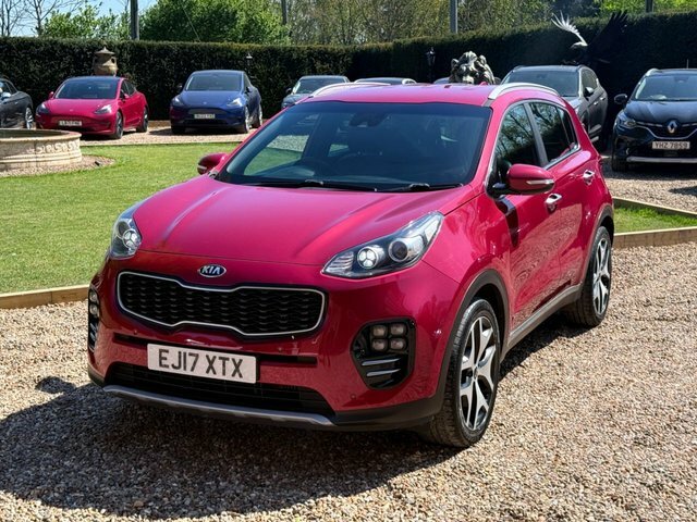 Kia Sportage 2017 1.6 T-gdi Gt-line Suv Dct Awd Euro Red