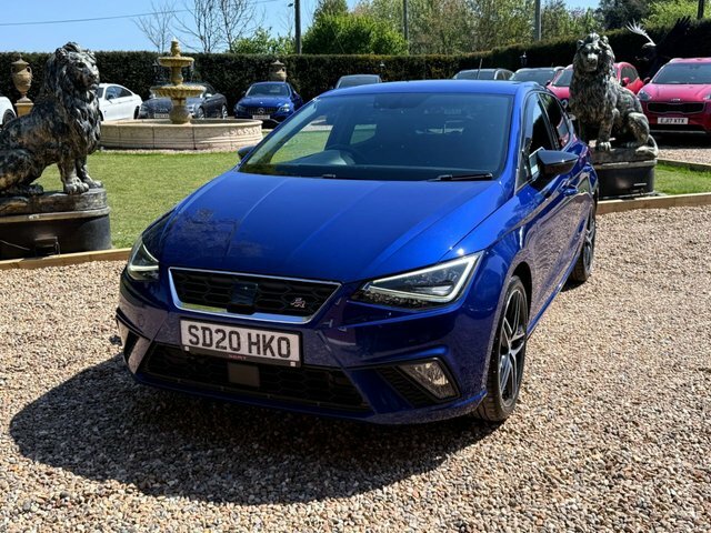 Seat Ibiza 2020 1.0 Tsi Fr Sport Hatchback SD20HKO Blue #6