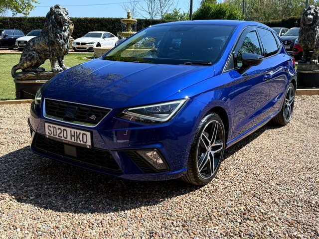 Seat Ibiza 2020 1.0 Tsi Fr Sport Hatchback SD20HKO Blue #2
