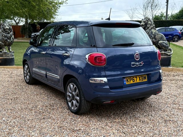 Fiat 500L 2017 1.4 Lounge Pan Roof Mpv Eur Blue #3