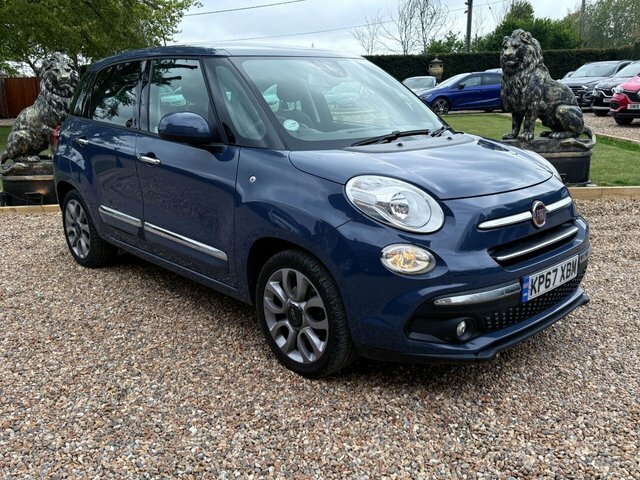 Fiat 500L 2017 1.4 Lounge Pan Roof Mpv Eur Blue
