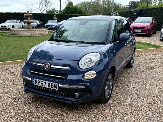 Fiat 500L 2017 1.4 Lounge Pan Roof Mpv Eur Blue #4