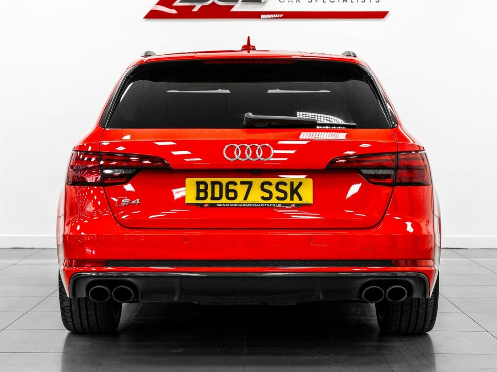 Audi S4 Estate BD67SSK Red #6