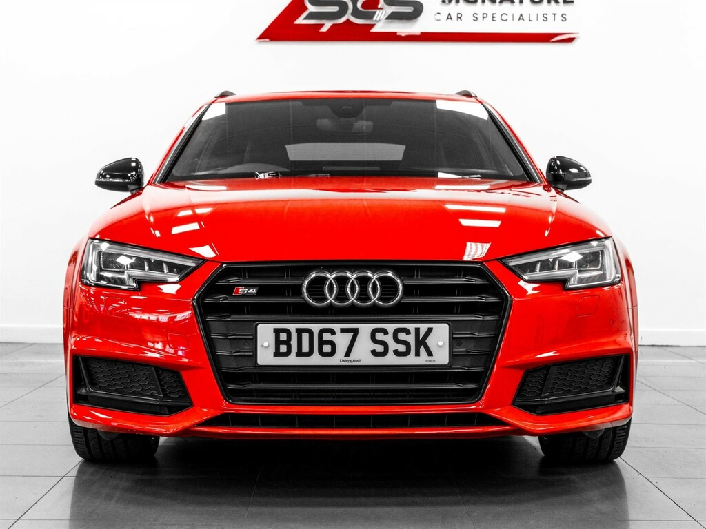Audi S4 Estate BD67SSK Red #5
