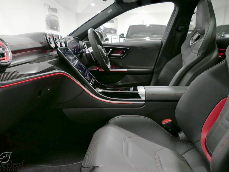 Mercedes-Benz C Class 2024 74 Mercedes Benz C63 S E Performance 4Matic K1CBX White #5