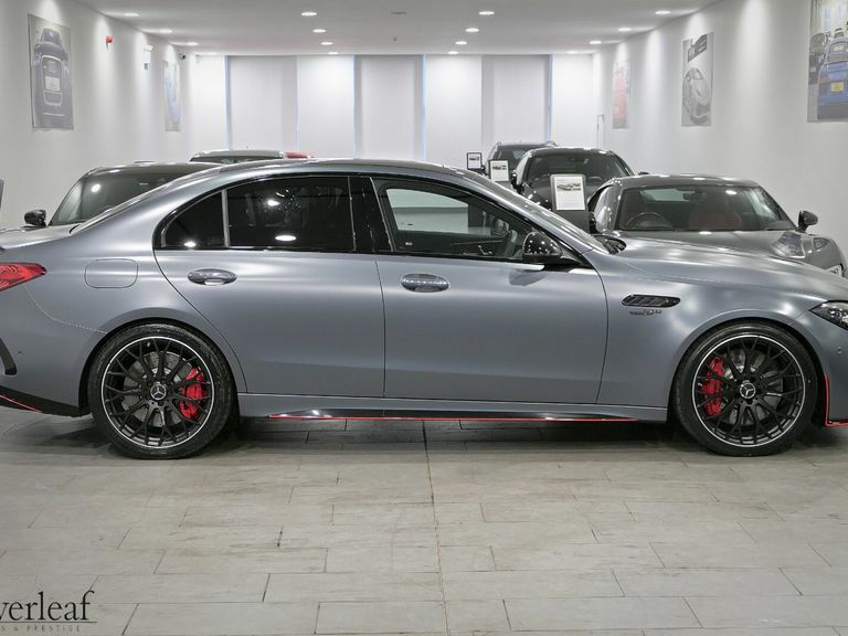 Mercedes-Benz C Class 2024 74 Mercedes Benz C63 S E Performance 4Matic K1CBX White #3