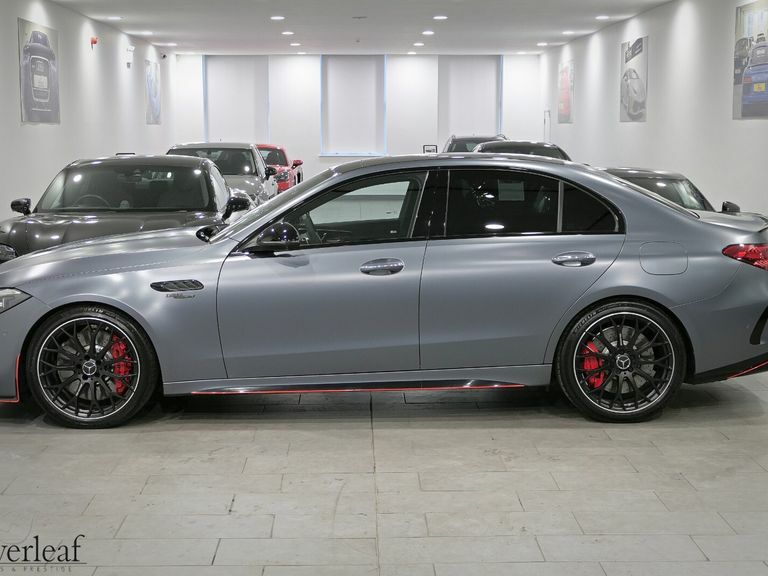 Mercedes-Benz C Class 2024 74 Mercedes Benz C63 S E Performance 4Matic K1CBX White #4