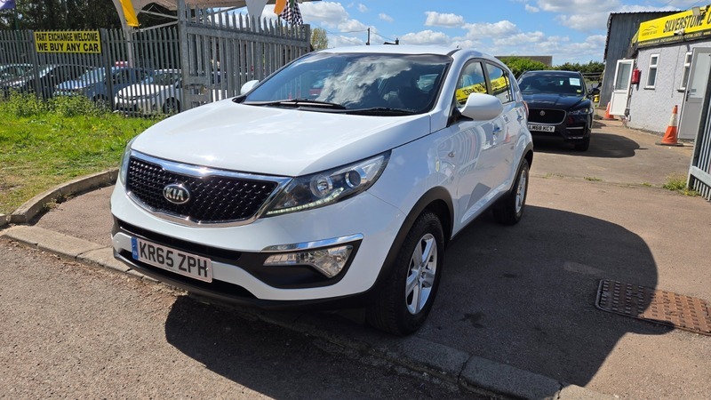 Kia Sportage 1 Isg KR65ZPH White #3