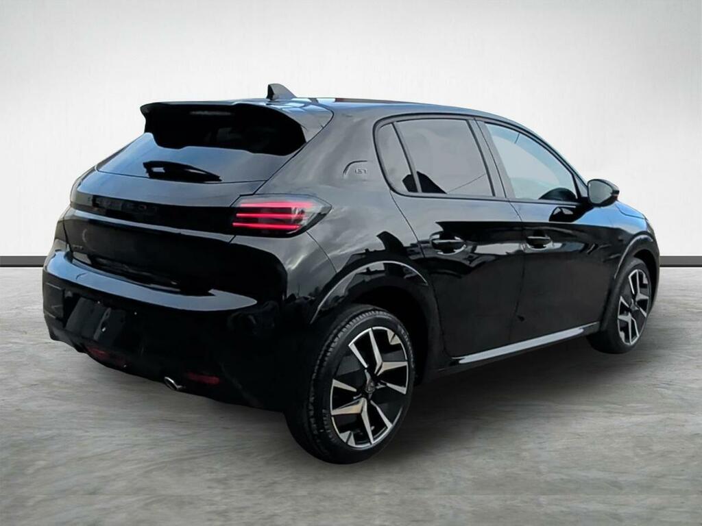 Peugeot e-208 51Kwh Gt 7.4Kw Charger  Black #3