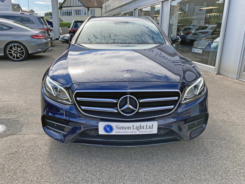 Mercedes-Benz E Class E220 Amg Line Bluetec Estate Eu6 BU69CYX Blue #2