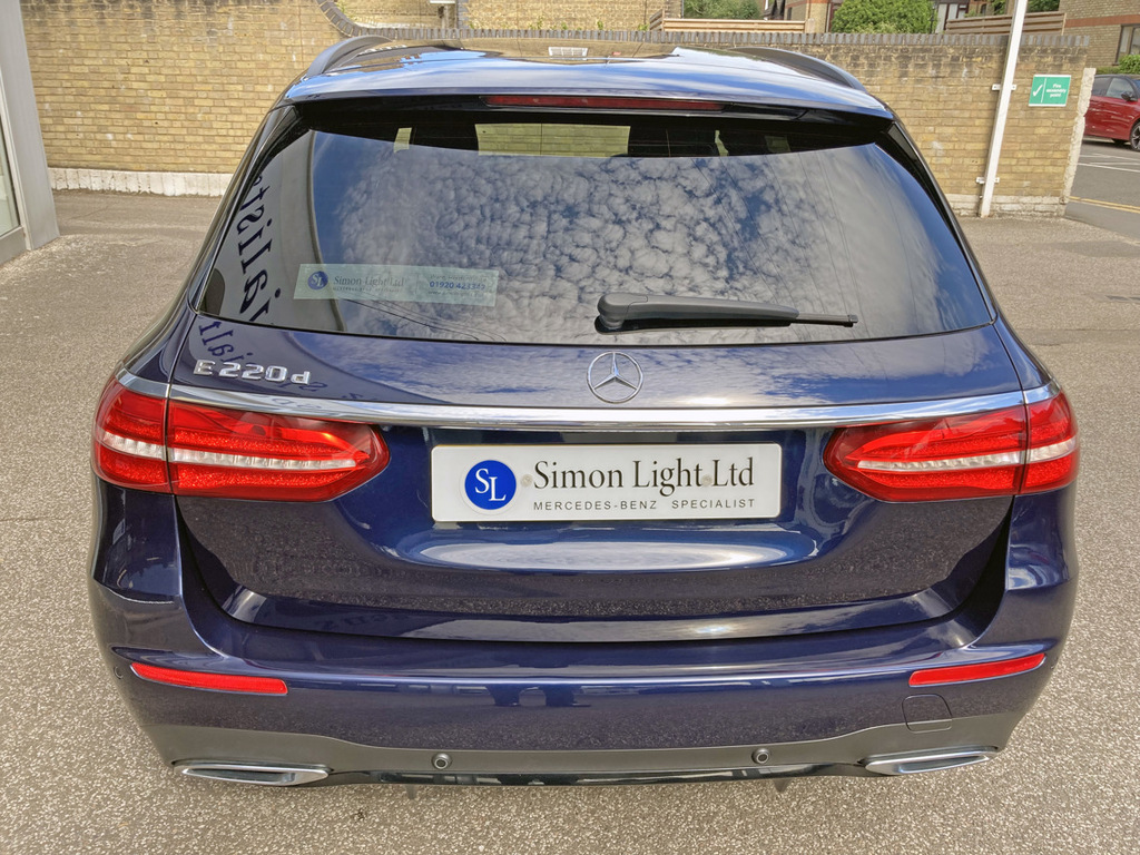 Mercedes-Benz E Class E220 Amg Line Bluetec Estate Eu6 BU69CYX Blue #4