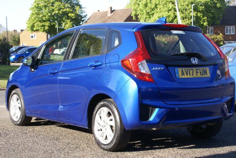 Honda Jazz 1.3 Se Cvt - 2017 17 AV17FUM Blue #4
