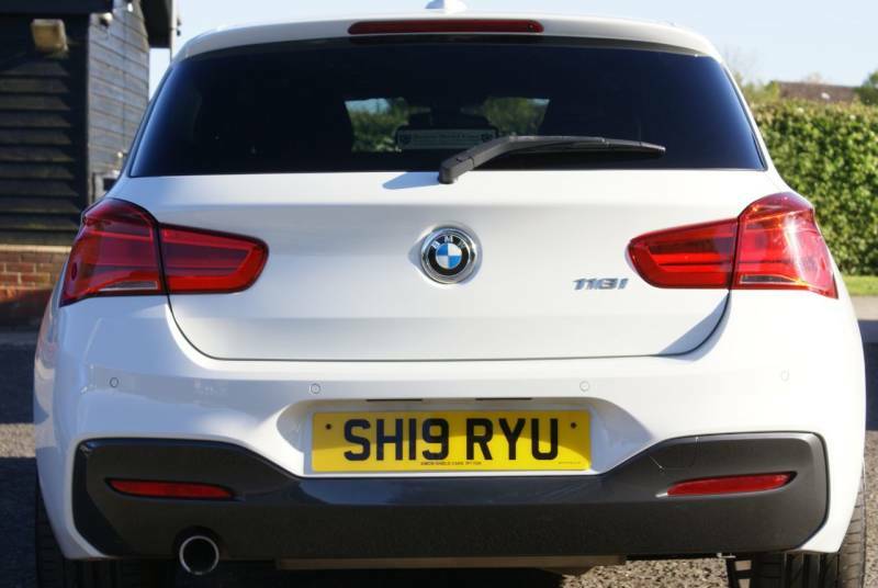 BMW 1 Series 118I 1.5 M Sport Navservotronic Step SH19RYU White #6