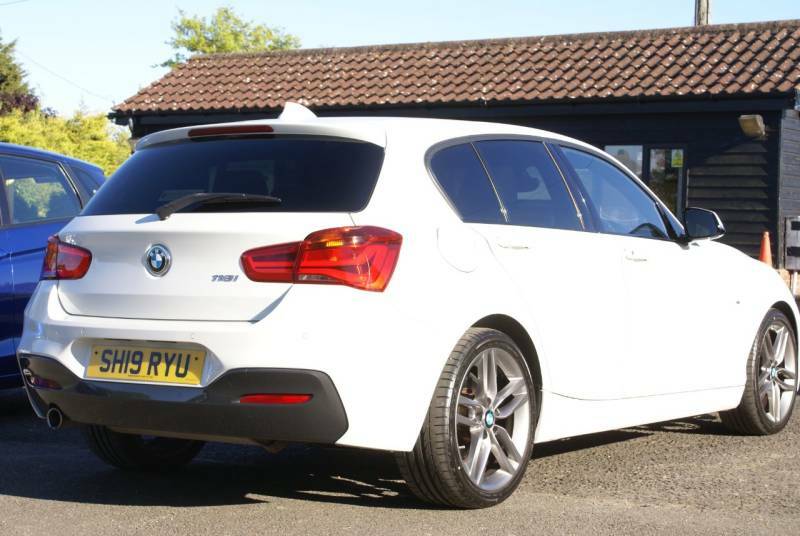 BMW 1 Series 118I 1.5 M Sport Navservotronic Step SH19RYU White #3