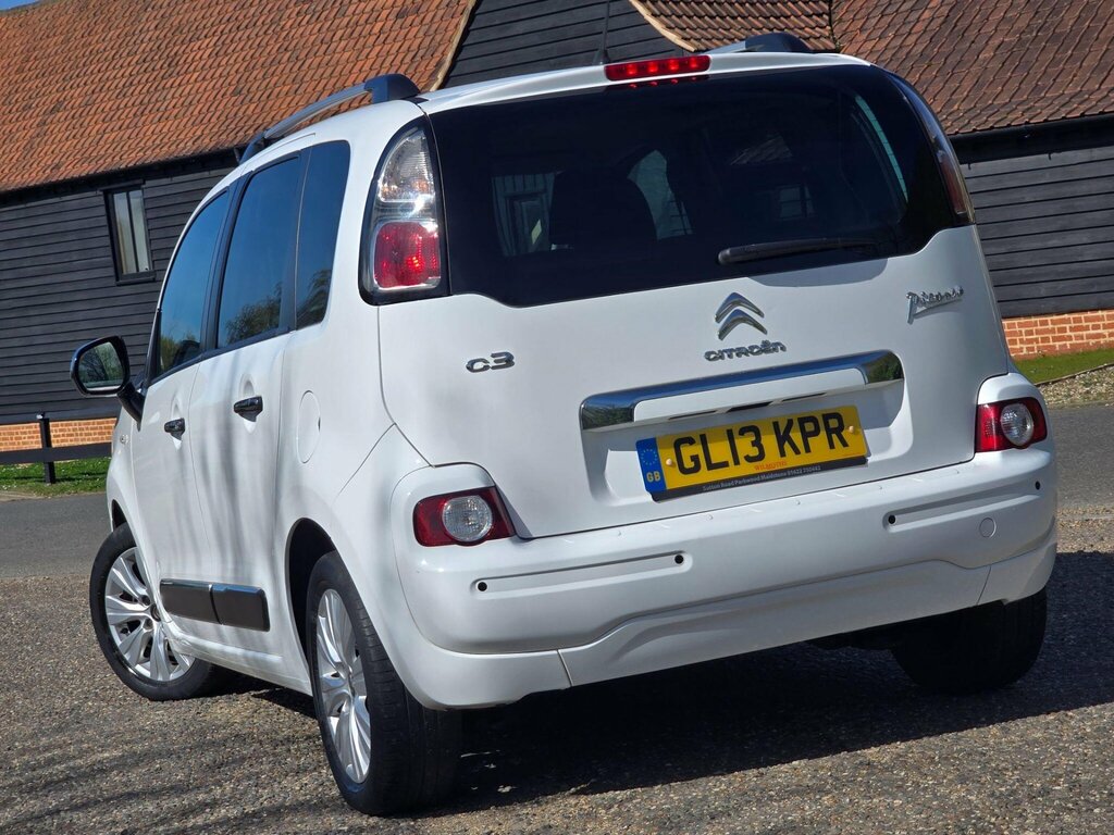 Citroen C3 Picasso 1.6 Hdi Exclusive Euro 5 White #3