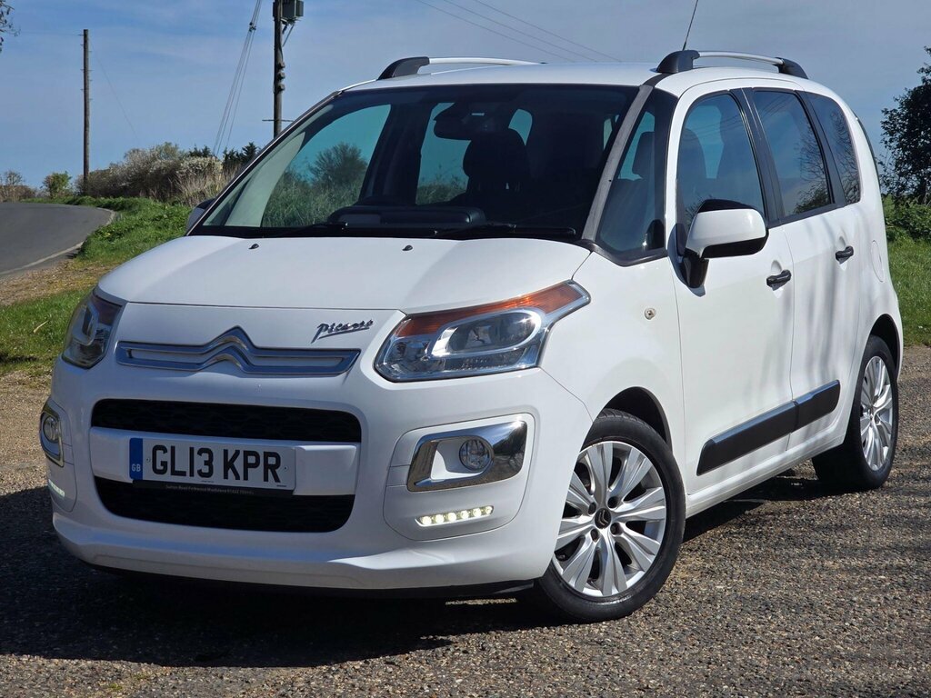 Citroen C3 Picasso 1.6 Hdi Exclusive Euro 5 White #2