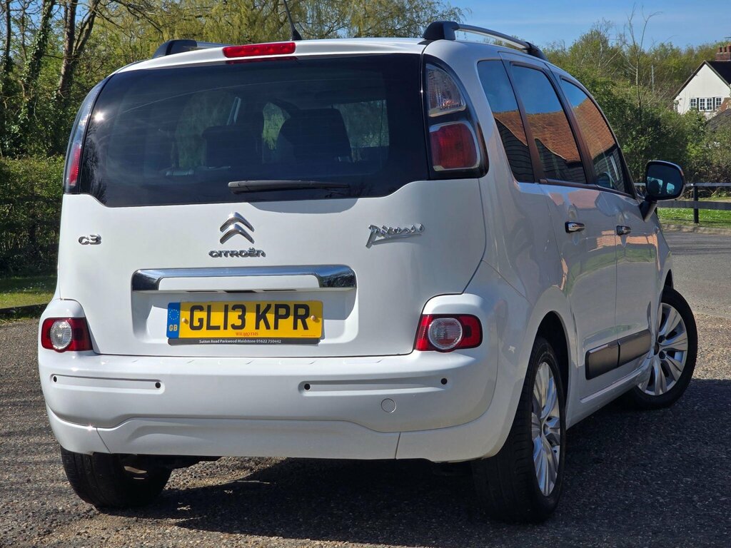 Citroen C3 Picasso 1.6 Hdi Exclusive Euro 5 White #4