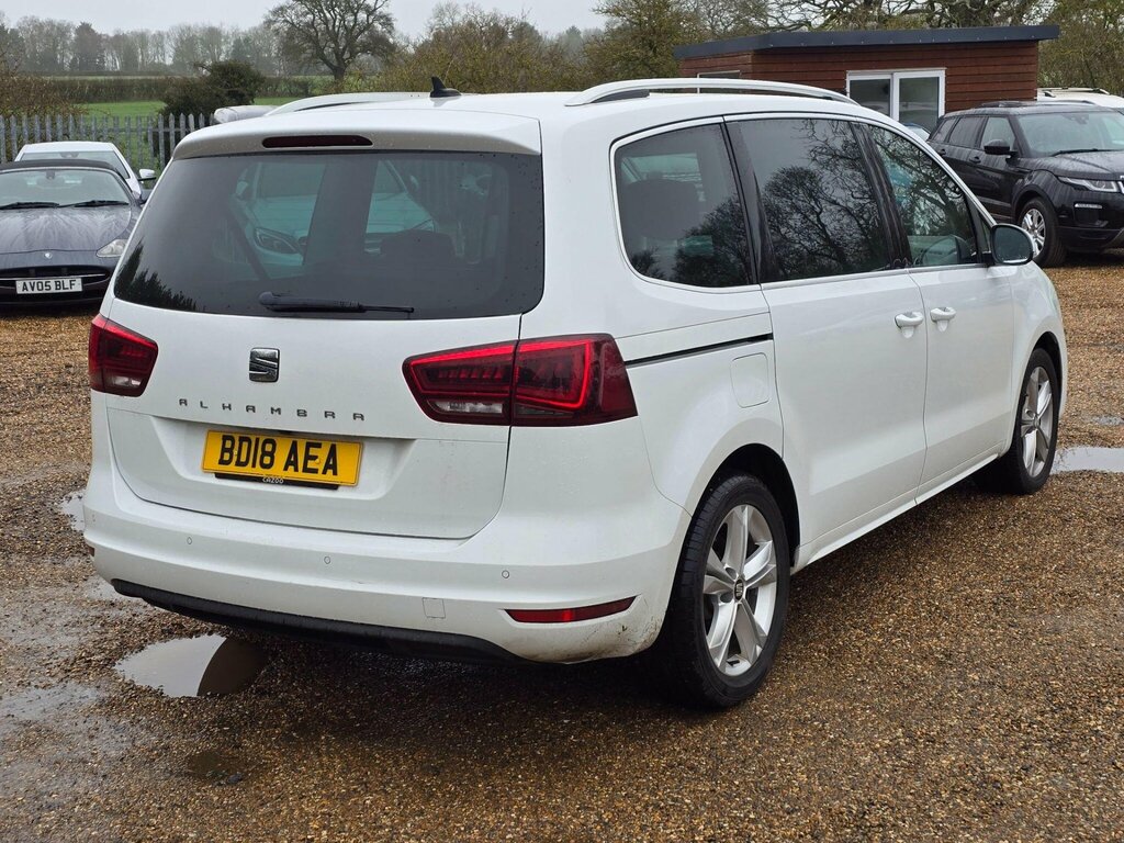 Seat Alhambra 2.0 Tdi Ecomotive Xcellence Euro 6 Ss White #4