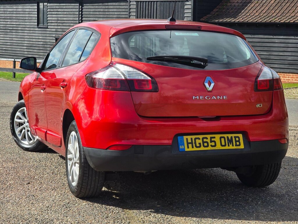 Renault Megane 1.5 Dci Dynamique Nav Euro 6 Ss Red #4