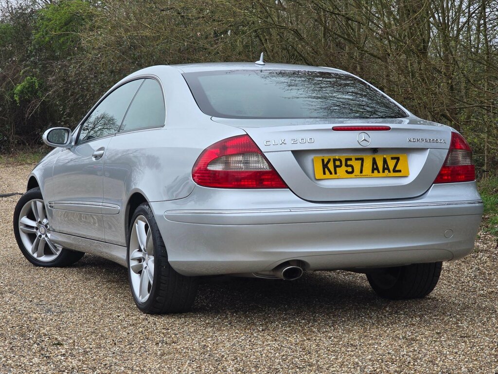 Mercedes-Benz CLK 1.8 Clk200 Kompressor Avantgarde Silver #2