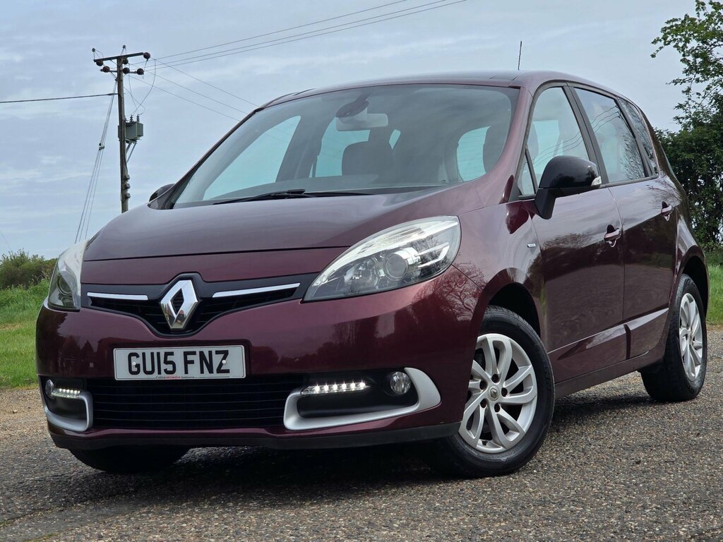 Renault Scenic 1.5 Dci Limited Edc Euro 5 Red #2