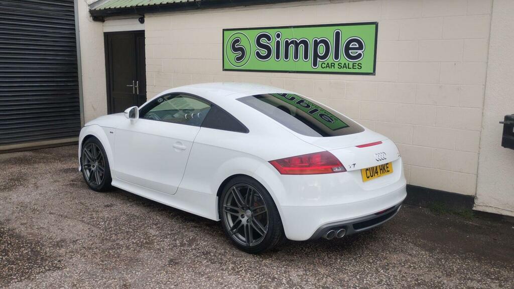 Audi TT Coupe 2.0 Tdi Black Edition Quattro Euro 5 20 White #3