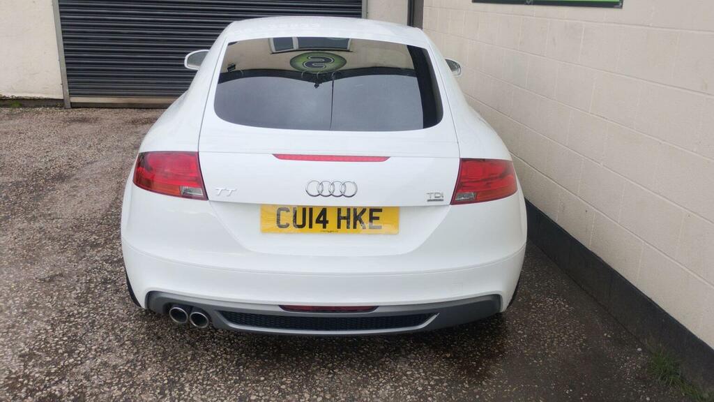Audi TT Coupe 2.0 Tdi Black Edition Quattro Euro 5 20 White #4