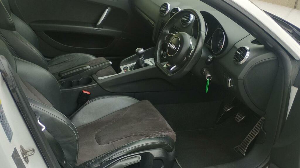 Audi TT Coupe 2.0 Tdi Black Edition Quattro Euro 5 20 White #6