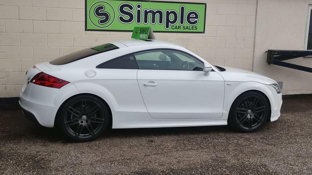 Audi TT Coupe 2.0 Tdi Black Edition Quattro Euro 5 20 White #5