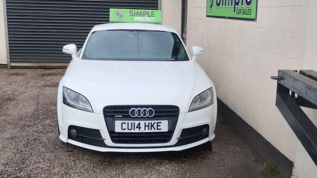 Audi TT Coupe 2.0 Tdi Black Edition Quattro Euro 5 20 White #2