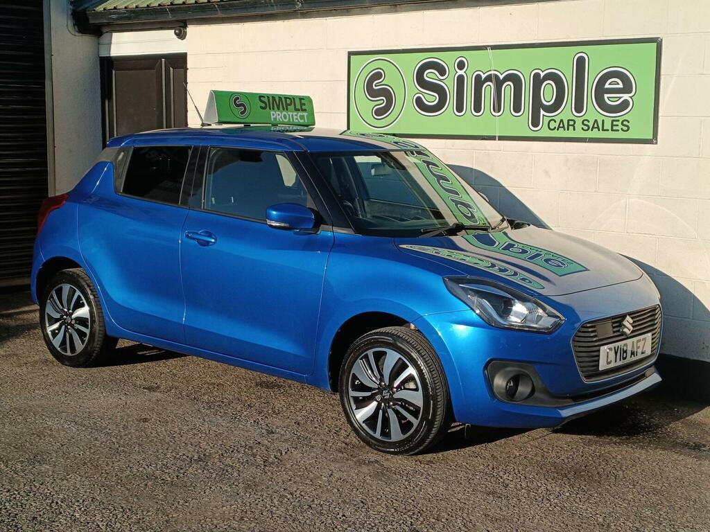 Suzuki Swift Hatchback 1.2 Dualjet Mhev Sz5 Allgrip Euro 6 Ss Blue