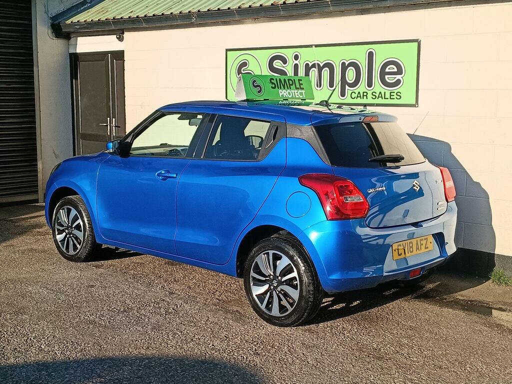 Suzuki Swift Hatchback 1.2 Dualjet Mhev Sz5 Allgrip Euro 6 Ss Blue #3
