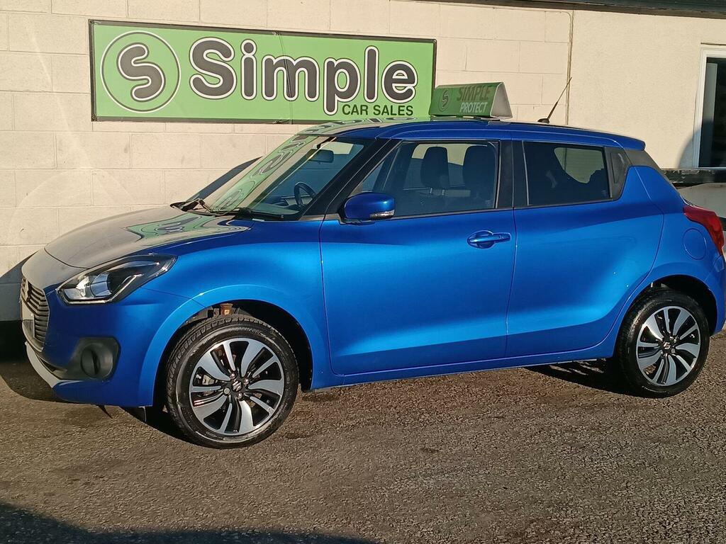 Suzuki Swift Hatchback 1.2 Dualjet Mhev Sz5 Allgrip Euro 6 Ss Blue #4