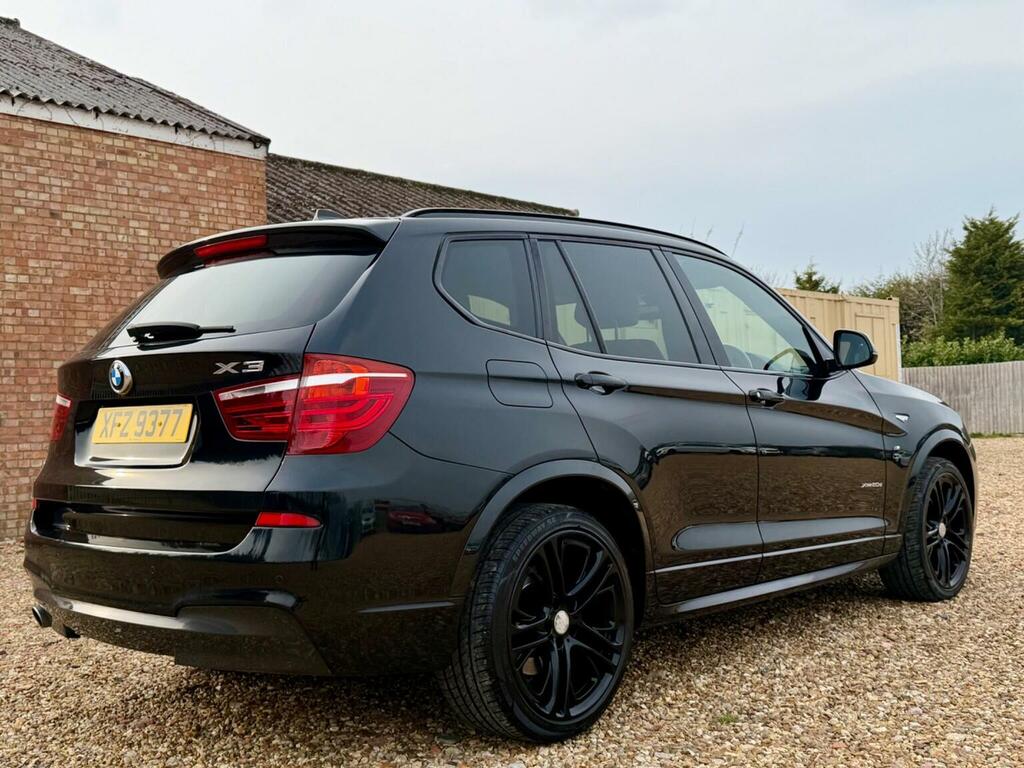 BMW X3 Suv 2.0 20D M Sport Xdrive Euro 6 Ss XFZ9377 Black #4