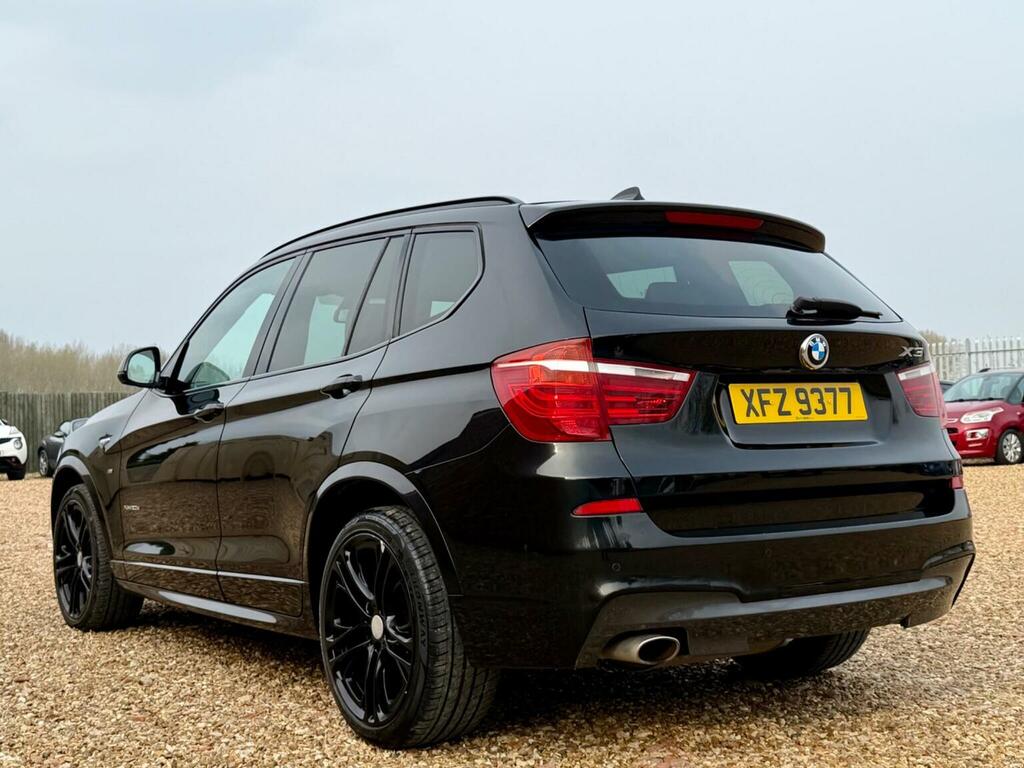 BMW X3 Suv 2.0 20D M Sport Xdrive Euro 6 Ss XFZ9377 Black #6