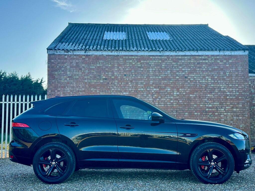 Jaguar F-Pace Suv 2.0 D180 R-sport Awd Euro 6 Ss 20 SD68XWH Black #3