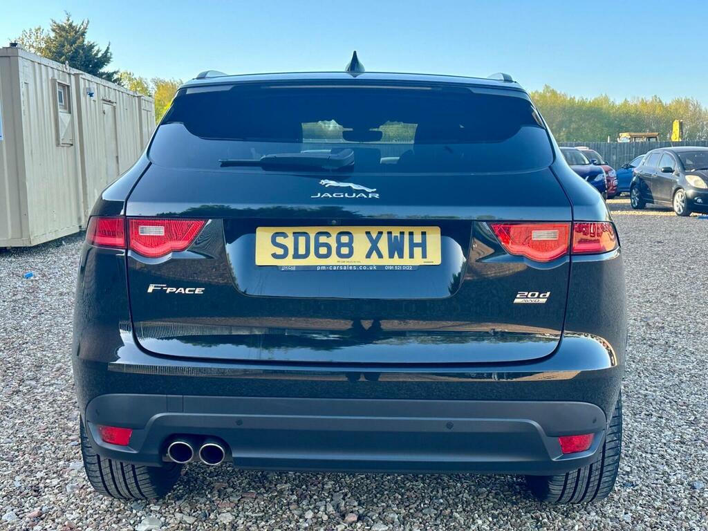 Jaguar F-Pace Suv 2.0 D180 R-sport Awd Euro 6 Ss 20 SD68XWH Black #5