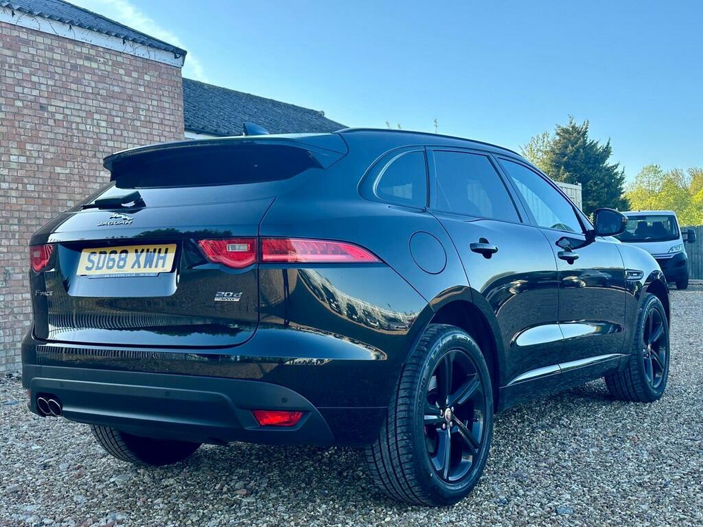 Jaguar F-Pace Suv 2.0 D180 R-sport Awd Euro 6 Ss 20 SD68XWH Black #4