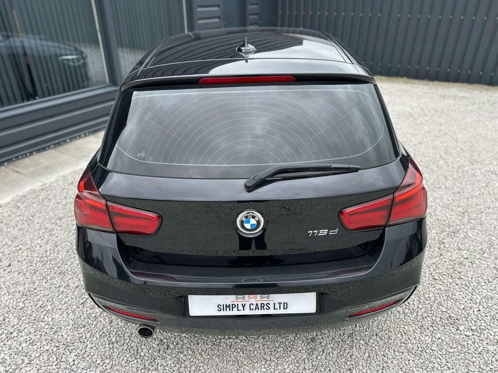 BMW 1 Series 1.5 116D M Sport Euro 6 Ss 201767 Black #4