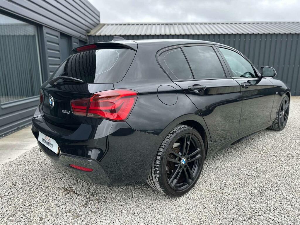 BMW 1 Series 1.5 116D M Sport Euro 6 Ss 201767 Black #3
