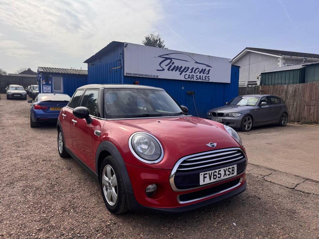 Mini Hatch Hatchback 1.5 Cooper Euro 6 Ss 201665 FV65XSB Red