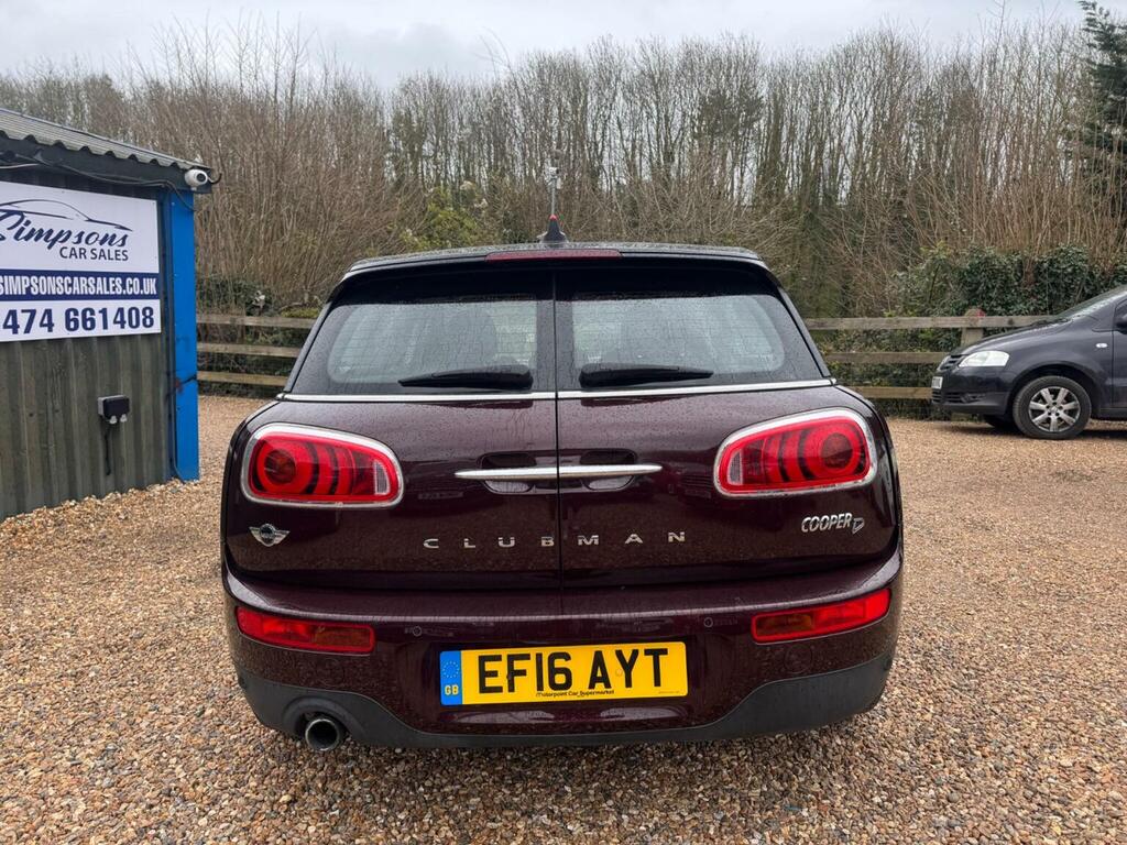 Mini Clubman Estate 2.0 Cooper D Euro 6 Ss 6Dr 201616 Red #6