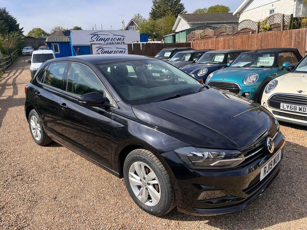 Volkswagen Polo Hatchback 1.0 Evo Se Euro 6 Ss 201919 Black
