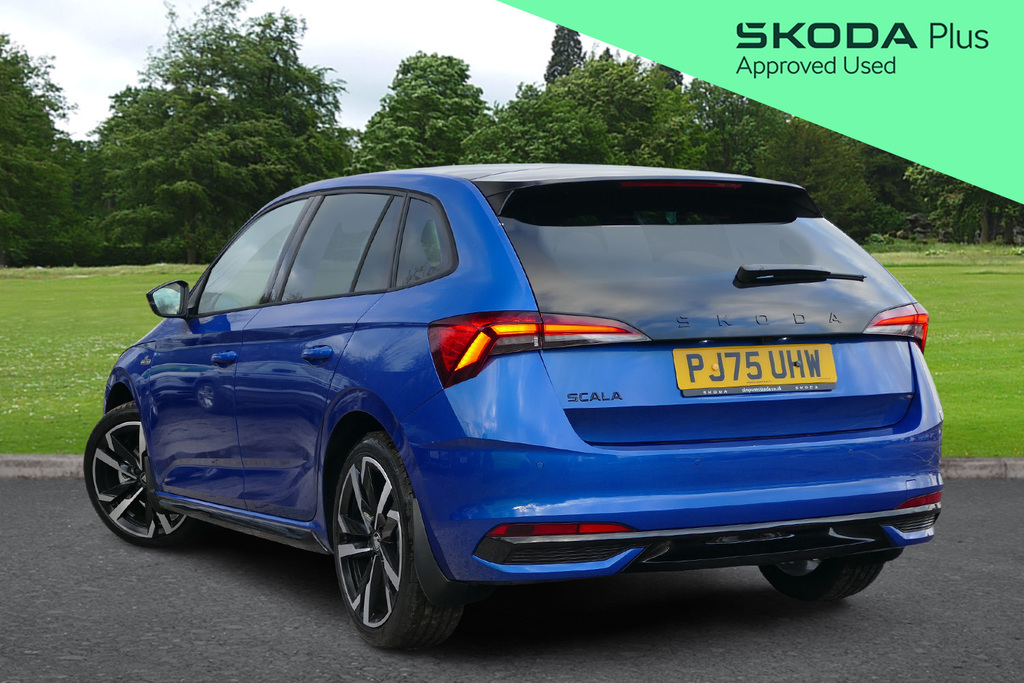 Skoda Scala 1.0 Tsi 116 Monte Carlo Edition Dsg 116 Ps PJ75UHW Blue #3