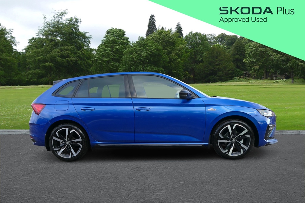 Skoda Scala 1.0 Tsi 116 Monte Carlo Edition Dsg 116 Ps PJ75UHW Blue #4