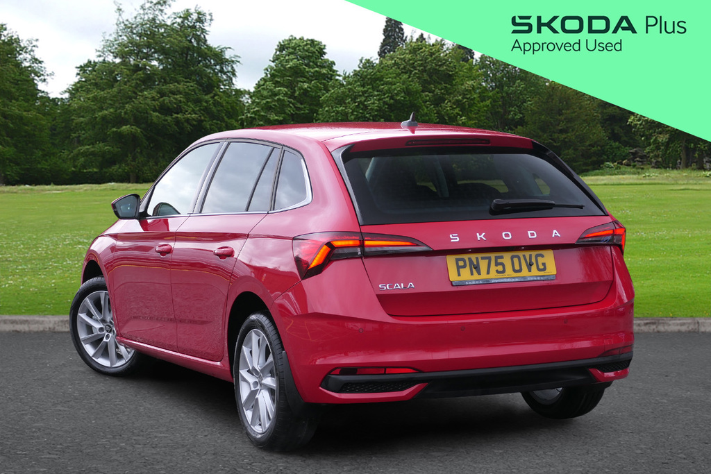 Skoda Scala 1.0 Tsi 116 Se L Edition Dsg 116 Ps PN75OVG Red #3