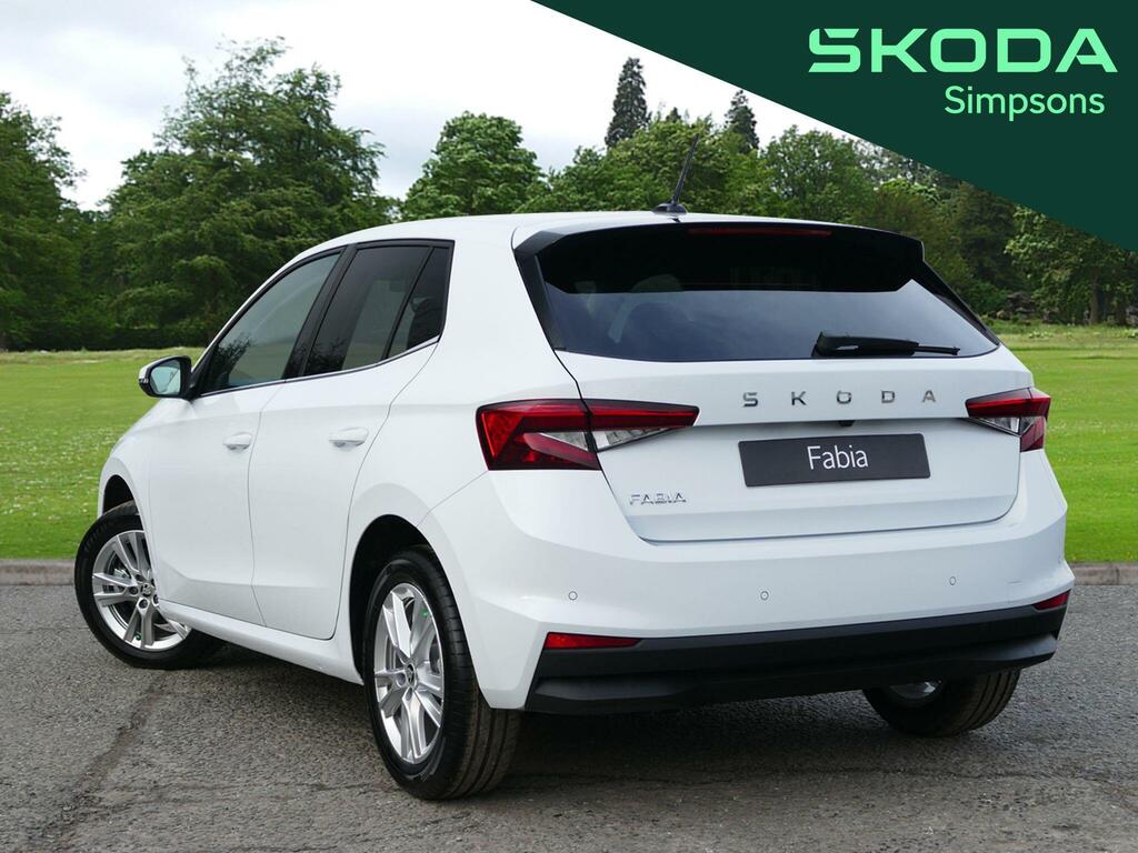 Skoda Fabia Fabia Hatch Se L Edition 1.0 Tsi 116 Ps Dsg White #6