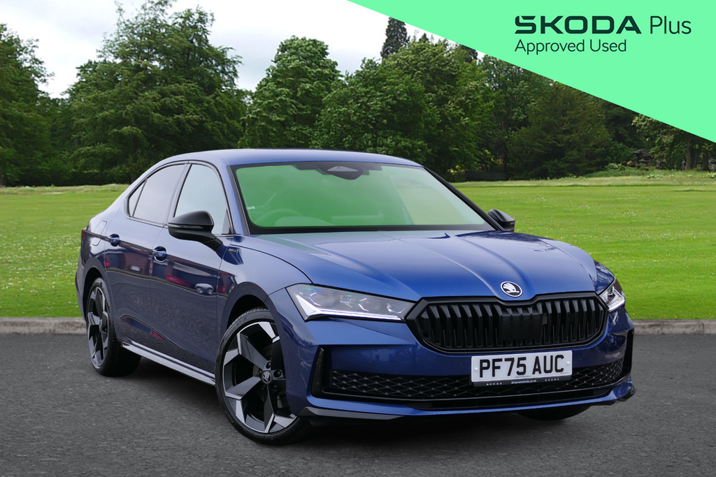 Skoda Superb 2.0 Tdi Sportline Dsg 150 Ps Blue